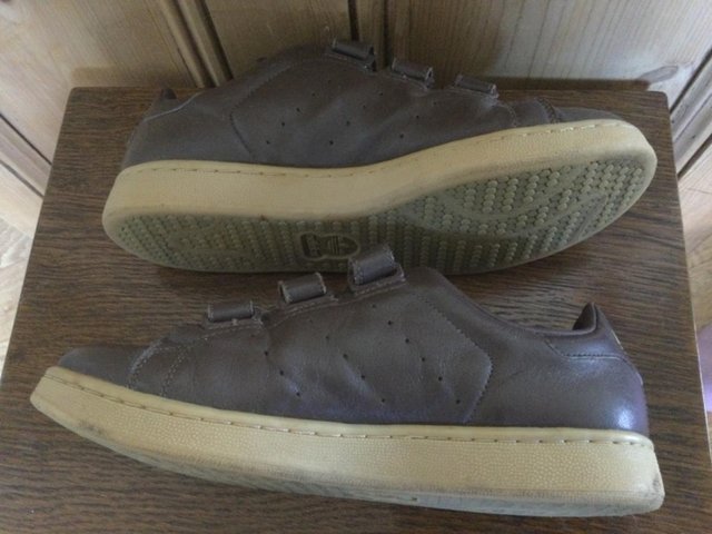 Image 6 of ADIDAS Brown Trainers, Sz9, Very Good Condition