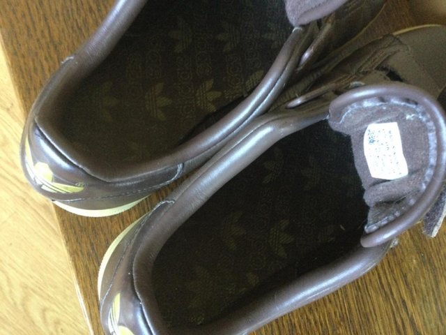 Image 11 of ADIDAS Brown Trainers, Sz9, Very Good Condition