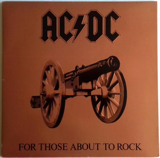 Preview of the first image of AC/DC 'For Those About To Rock' 1981 UK 1st Press LP. NM/EX+.