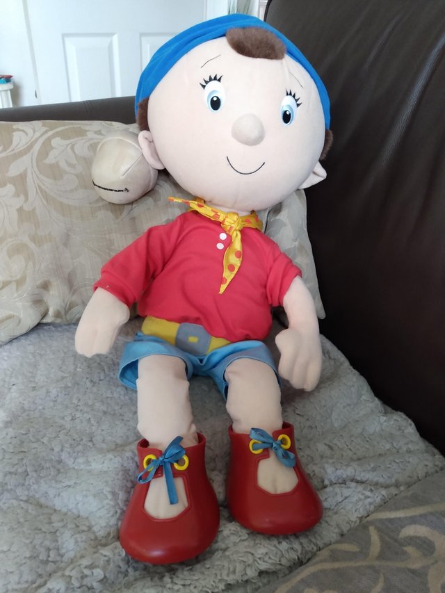 Preview of the first image of Noddy doll vintage 24 inches Enid Blyton.