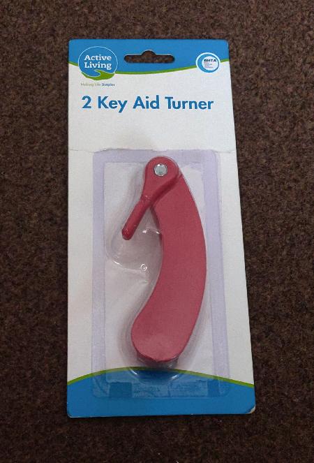 Preview of the first image of New 2 Key Turner - Disability Aid That Holds Up To 2 Keys.
