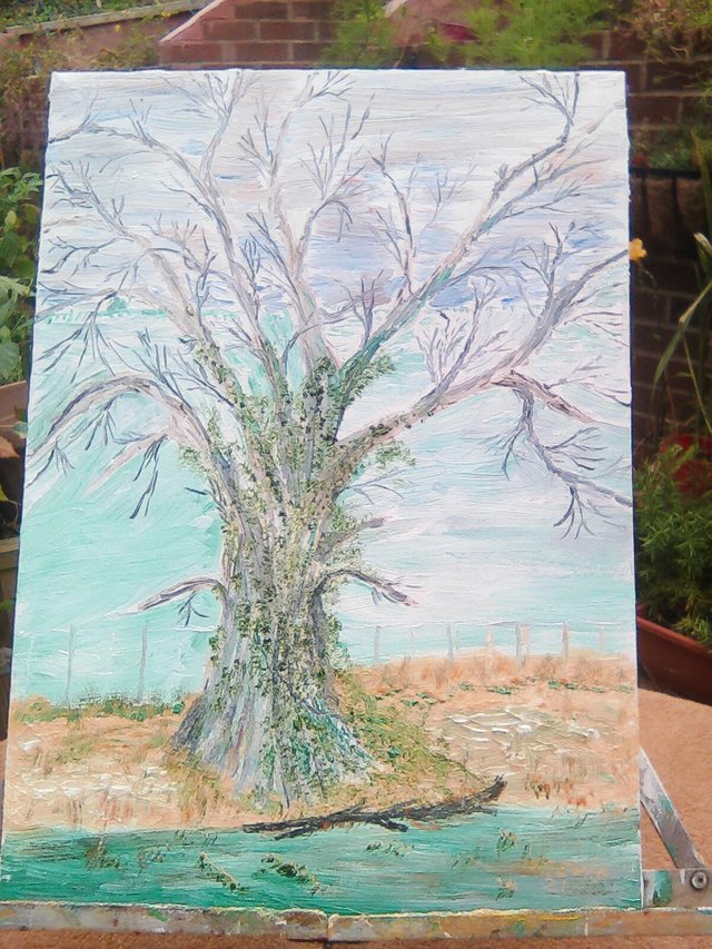 Preview of the first image of Painting " The Oak" (oil on canvas).