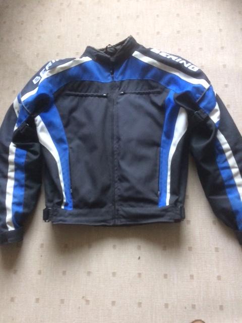 Preview of the first image of Bering Motor Bike Jacket worn twice Size XXXL.