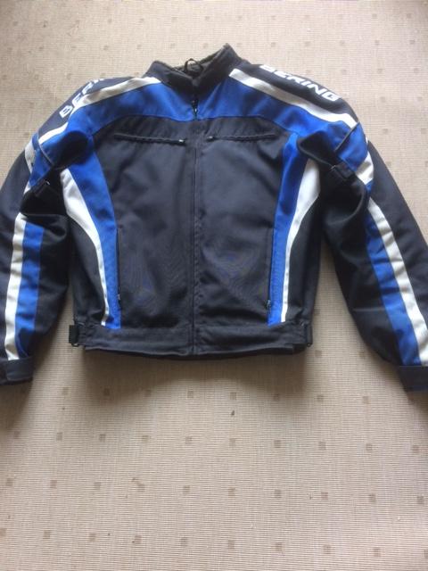 Image 3 of Bering Motor Bike Jacket worn twice Size XXXL