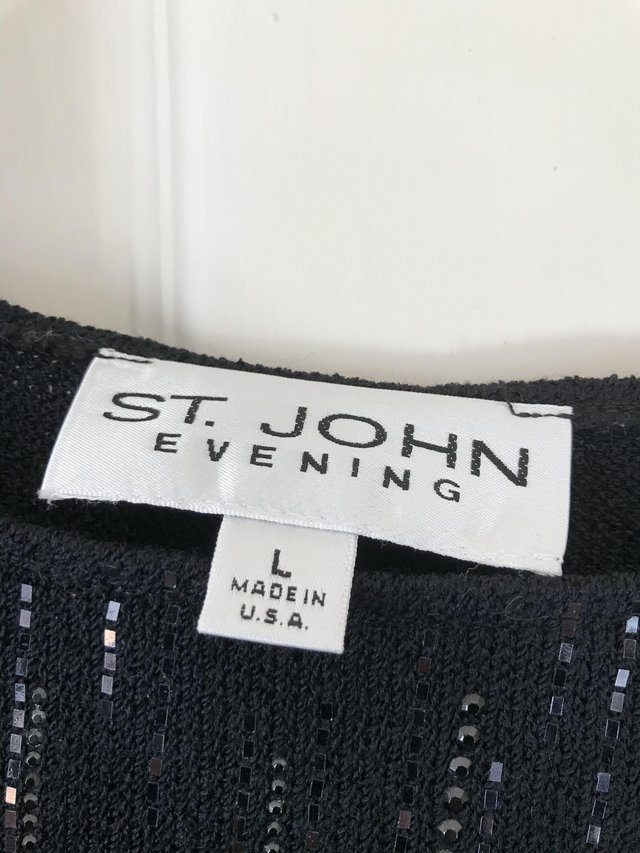Image 2 of Stunning St John Evening Sweater large