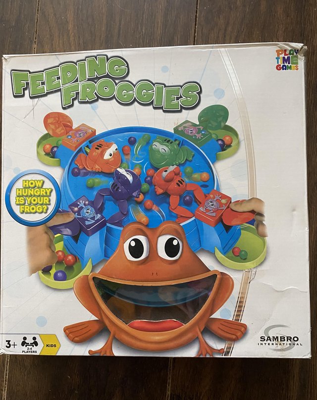Image 3 of Feeding Froggies game 3 years +
