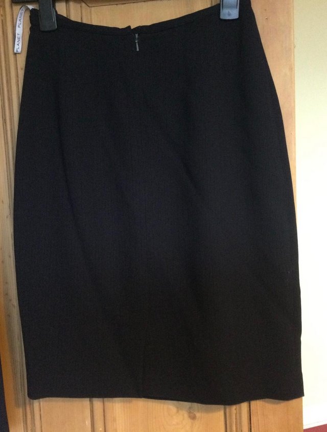Image 5 of PLANET 3 Piece Skirt & Trouser Suit, Sz8-10, 90s/Y2K Vintage