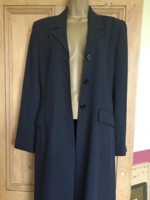 Image 2 of Fab 2 Piece Trouser Suit, Ankle Length Coat/Jacket, Sz10
