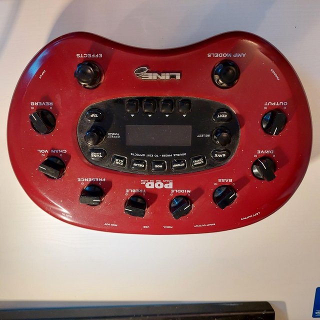 Preview of the first image of LINE 6 POD XT GUITAR PROCESSOR FOR SALE.