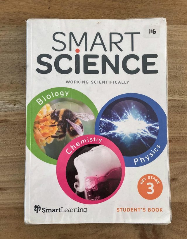 Preview of the first image of SMART SCIENCE KEY STAGE THREE KS3 SAT TEST EXAMS GUIDE BOOK.