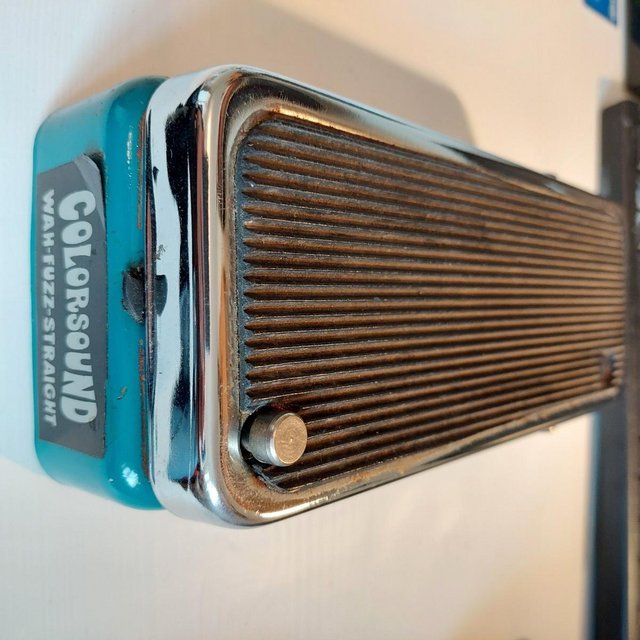 Image 2 of 1974 UK MADE COLORSOUND WAH FUZZ STRAIGHT PEDAL