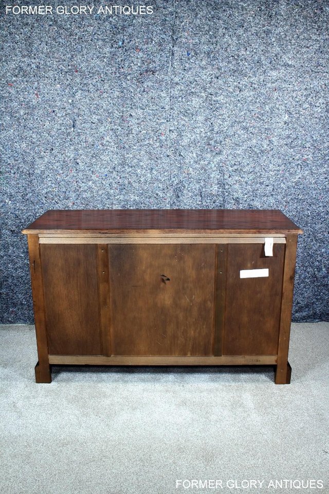 Image 22 of OLD CHARM TUDOR BROWN CARVED OAK CHEST OF DRAWERS SIDEBOARD