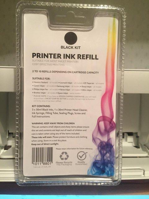 Image 2 of PRINTER INK REFILLS WITH SYRINGE