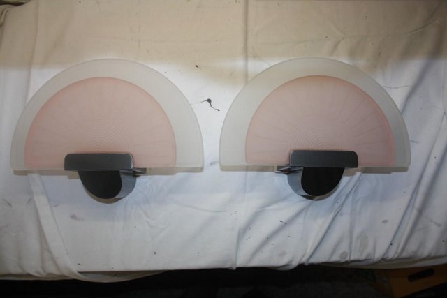 Preview of the first image of A PAIR OF QUALITY WALL LIGHTS in excellent condition.