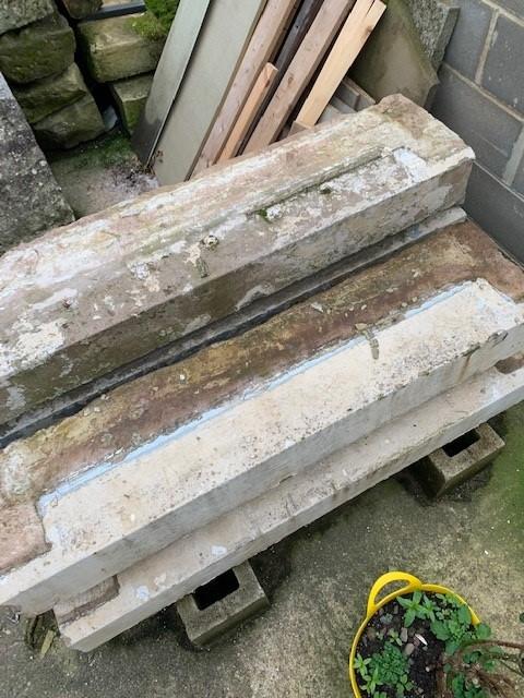 Preview of the first image of Stone window sills from 200yr old cottage.