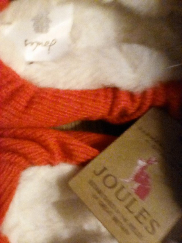 Image 2 of Joules slippers Brand new Red/Black