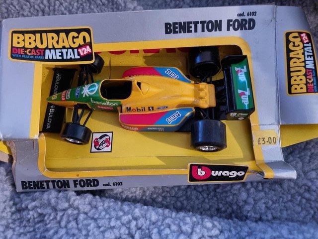 Preview of the first image of BBurago Benetton Ford code 6102.