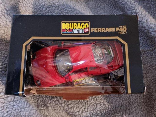 Preview of the first image of BBurago Ferrari F40 (1987) Model No. 3032.