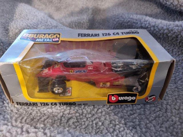 Preview of the first image of BBurago Ferrari 126 C4 Turbo code no. 6111.