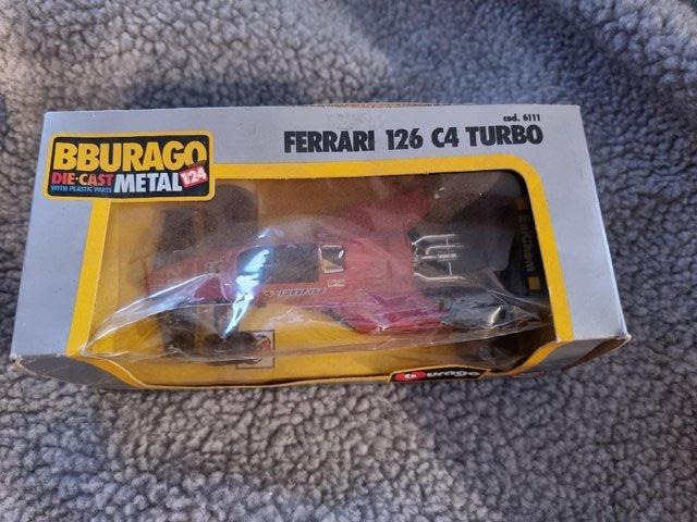 Image 2 of BBurago Ferrari 126 C4 Turbo code no. 6111