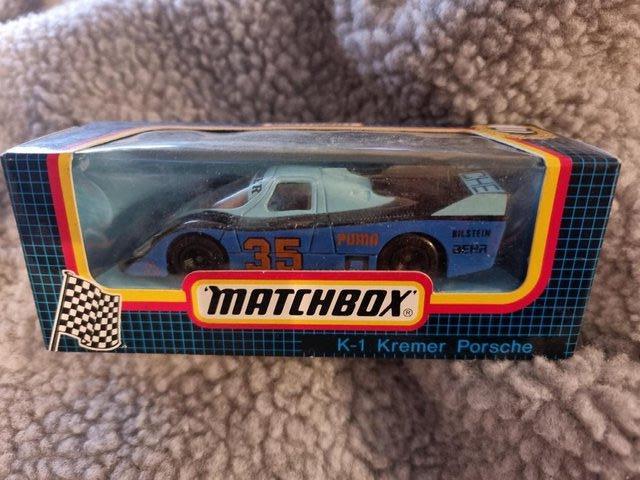 Preview of the first image of Boxed Matchbox K-1 Kremer Porsche.