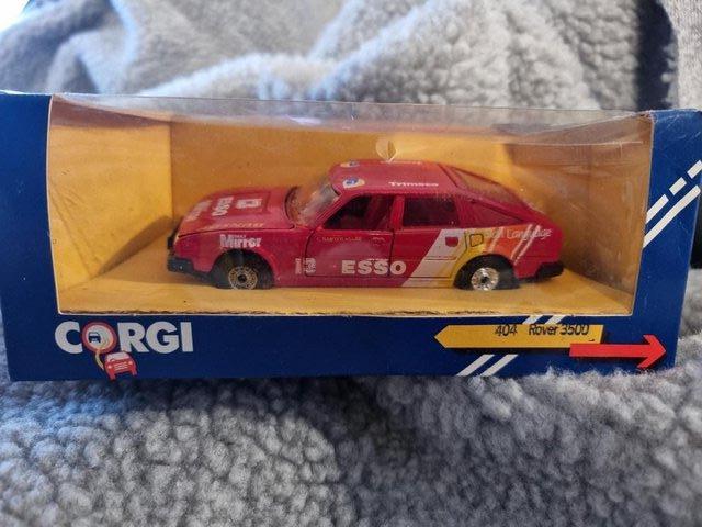 Preview of the first image of Boxed Corgi Rover 3500 model no. 404.