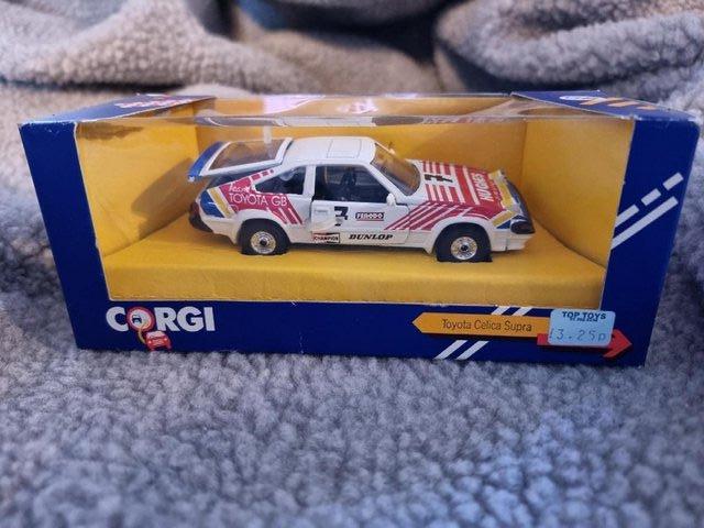Preview of the first image of Boxed Corgi Toyota Celica Supra.