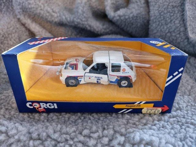 Preview of the first image of Boxed Corgi Peugeot 205 for sale.