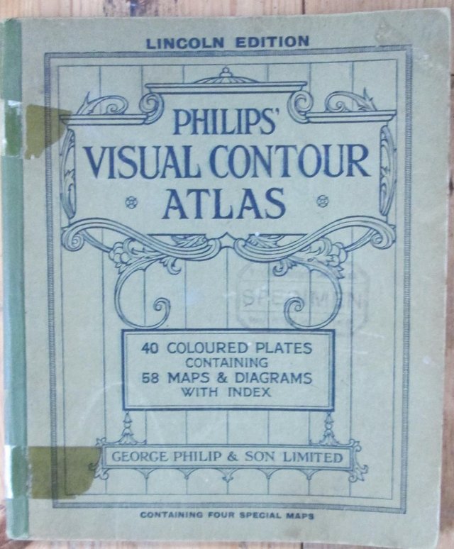 Preview of the first image of Philips Visual Contour Atlas 1935 (Incl P&P).