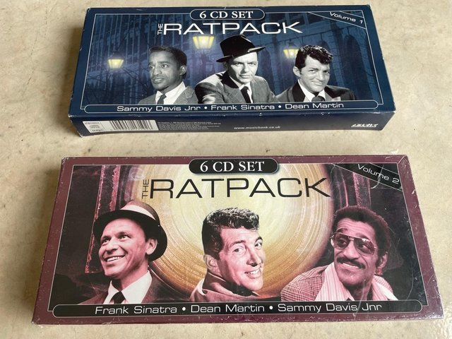 Preview of the first image of CD Set of 12 CD's of the RAT PACK by Frank Sinatra, Dean Mar.