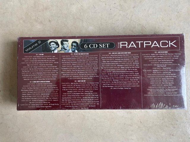 Image 2 of CD Set of 12 CD's of the RAT PACK by Frank Sinatra, Dean Mar