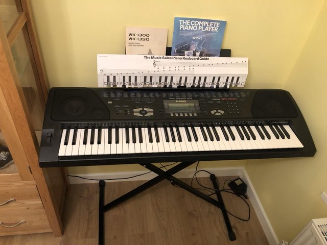 Preview of the first image of Casio keyboard for sale hardly used.
