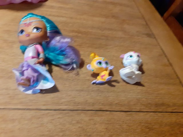 Image 2 of Shimmer and shine toys figure with pets