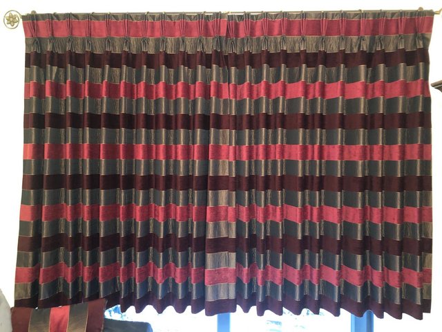 Preview of the first image of Professionally hand made curtains.