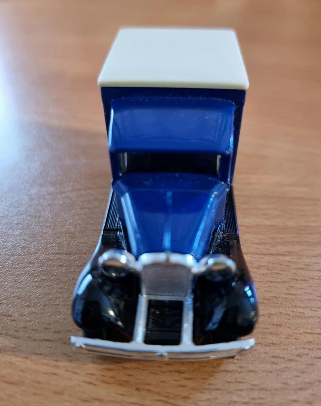 Preview of the first image of Matchbox Model A Ford Blue Kelloggs 175d 1979.