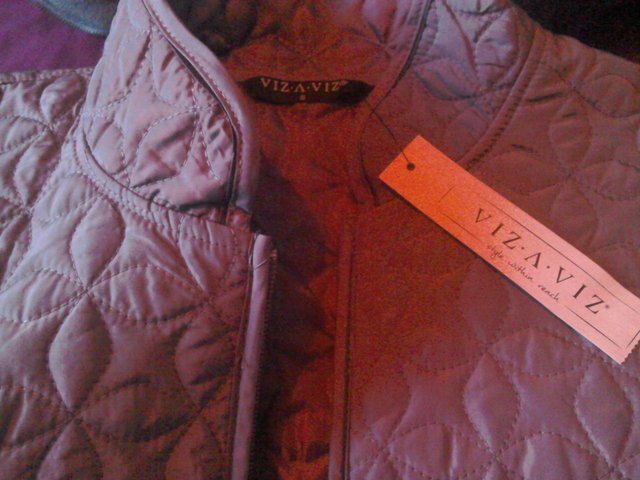 Image 3 of Viz a Viz,ladies grey jacket, brand new with tags,size s,