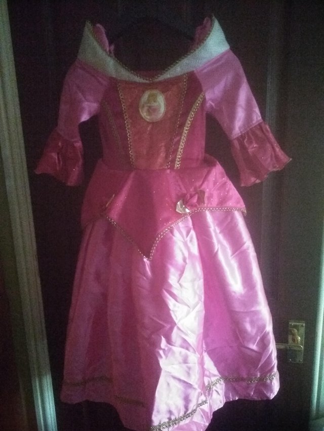 Preview of the first image of Girl's Rapunzel Dress from M & S Age 5-6 yrs.