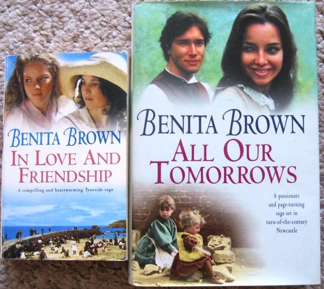 Preview of the first image of Benita Brown paperback and hardback books.