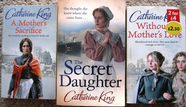 Preview of the first image of Catherine King paperback books.......................