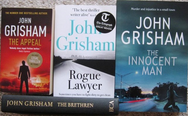 Preview of the first image of John Grisham books...........................................