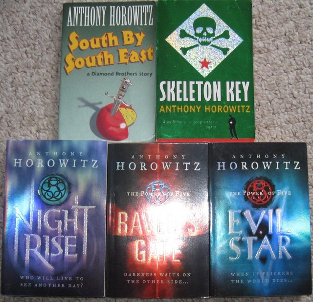 Preview of the first image of Anthony Horowitz paperback books.............................