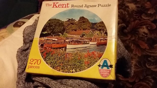 Image 2 of Jigsaw Puzzle, 1970s, cardboard backed