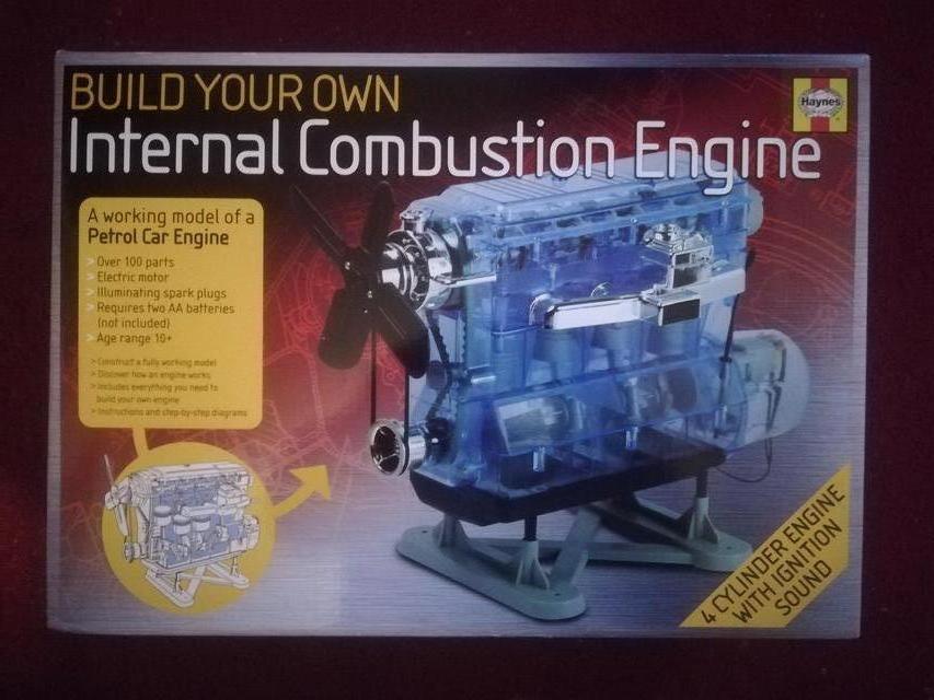 Preview of the first image of Haynes build your own combustion engine.