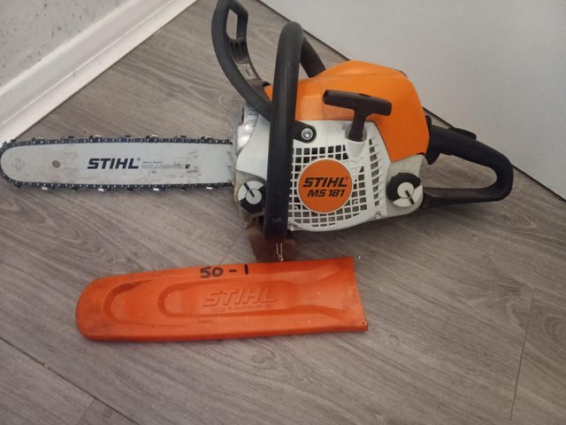 Preview of the first image of Stihl chain saw. Just had everything checked out..