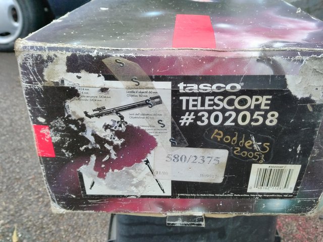 Preview of the first image of Telescope refractor, Tasco, unused in Box, Original..