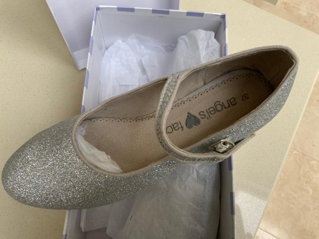 Image 5 of Angel’s Face. girls Party Shoes.  Size 4.  £20