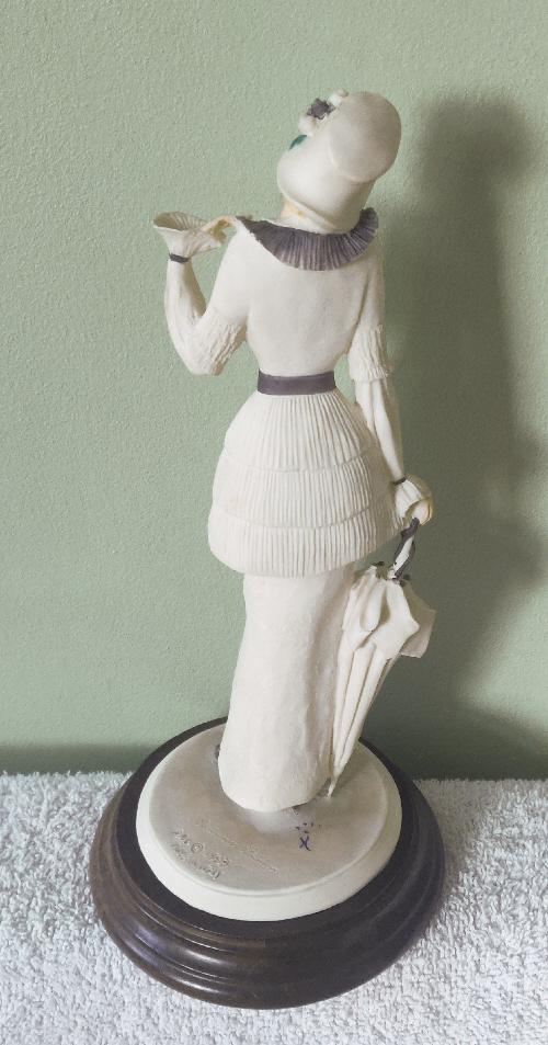 Image 2 of 1989 ADL Vittorio Tessaro Capodimonte Art Deco Figurine