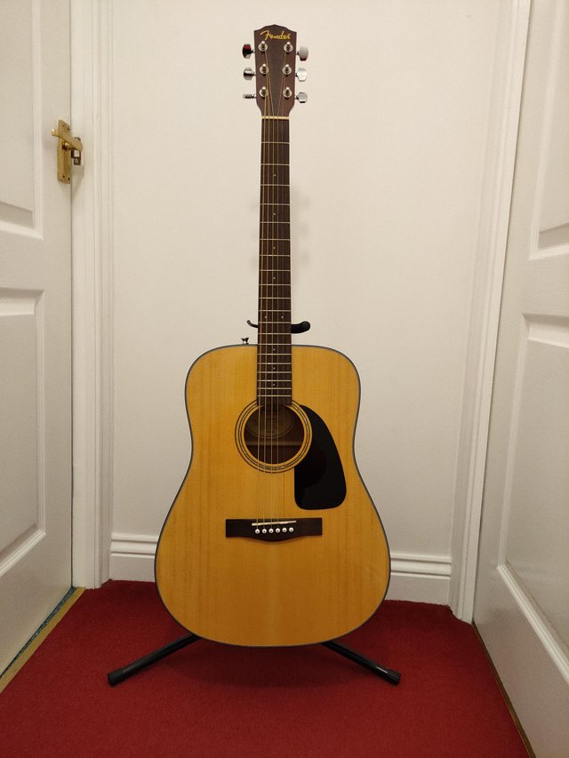 Preview of the first image of Fender CD60/NAT Acoustic Guitar.