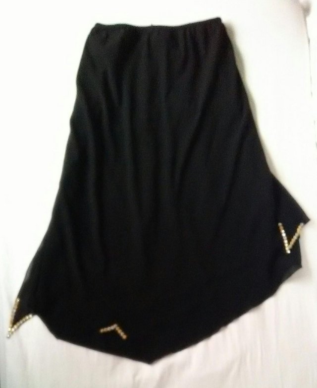 Image 3 of “Addition Elle” Long Black Evening Skirt