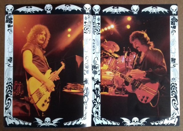Image 2 of BLACK SABBATH 1980 Tour Programme + concert stubs.